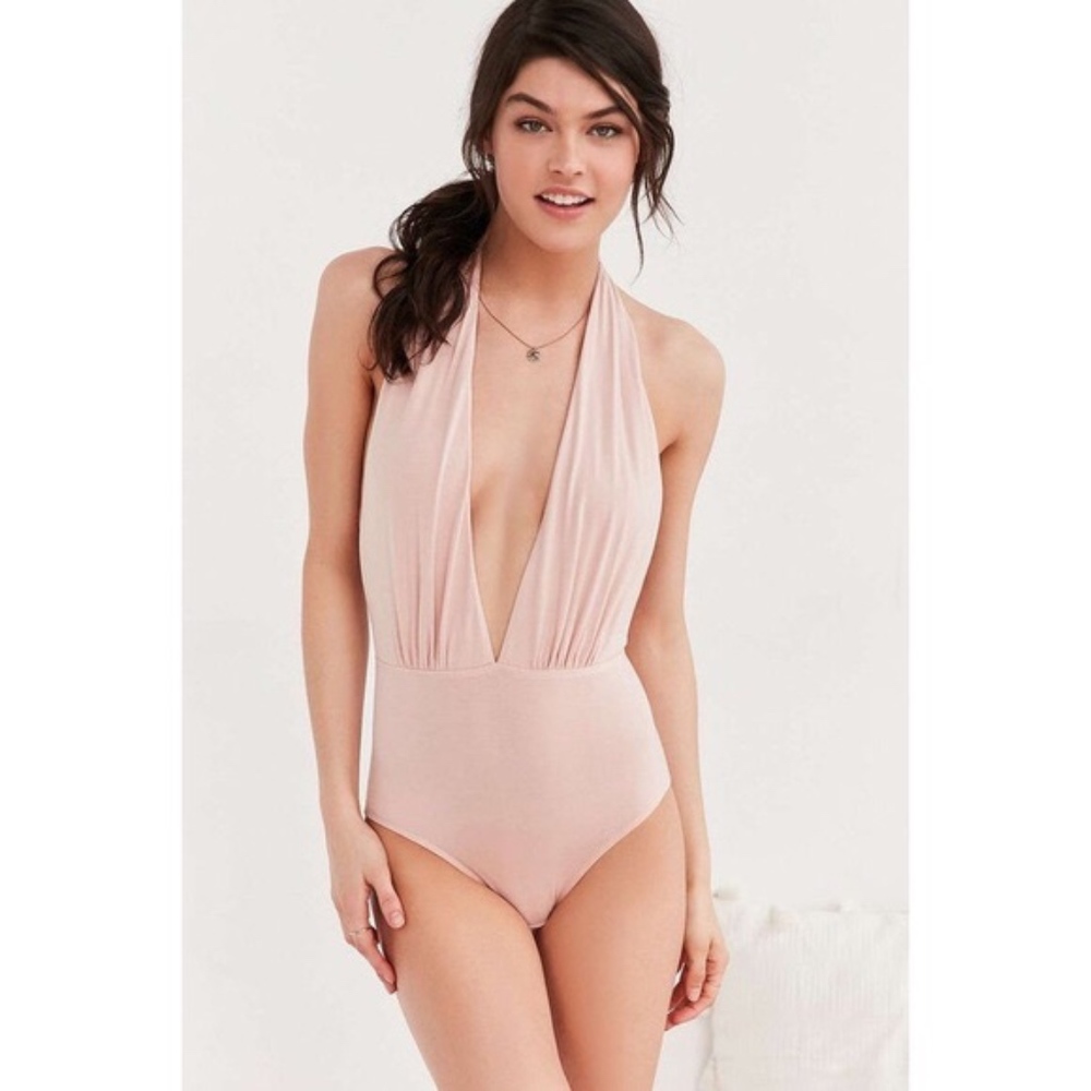 Urban Outfitters Out From Under Plunge Bodysuit